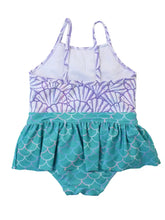 Load image into Gallery viewer, Magical Mermaid Big Bow Skirted One piece
