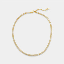 Load image into Gallery viewer, Princess Cut Cubic Zurconia Necklace