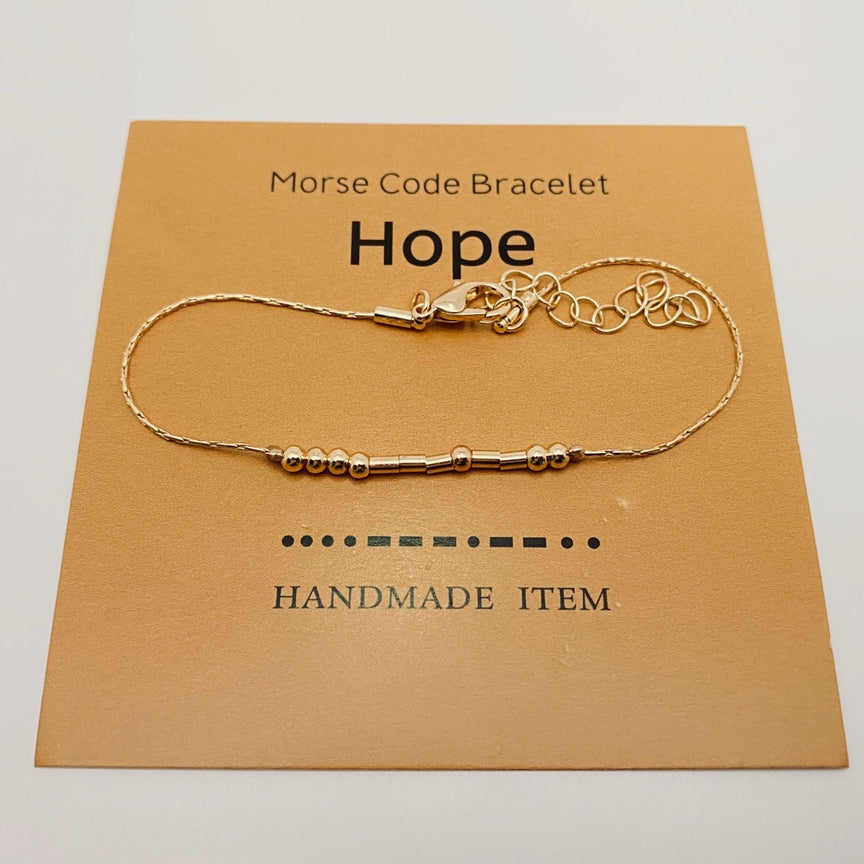 Morse Code Bracelet | Hope