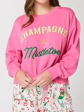 Load image into Gallery viewer, Champagne &amp; Mistletoe Sweatshirt
