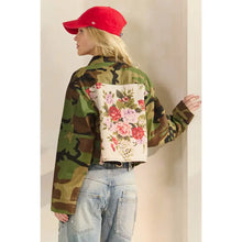Load image into Gallery viewer, Camo Sequin Contrast Jacket
