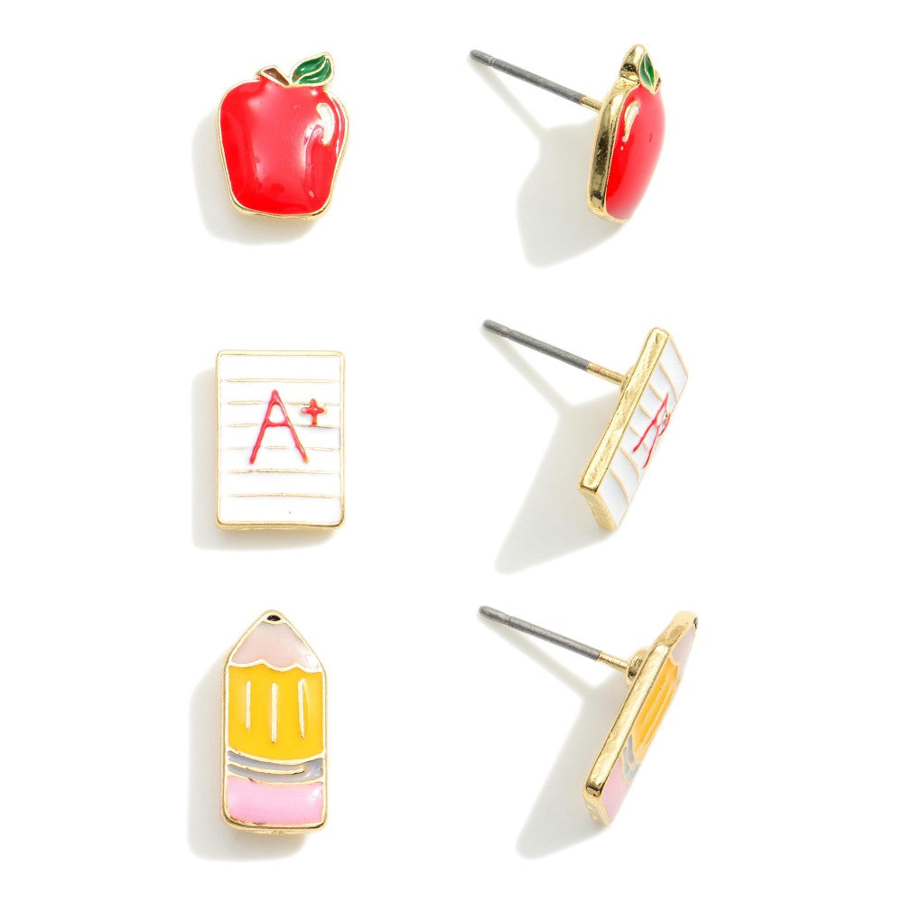 Teacher Stud Earrings