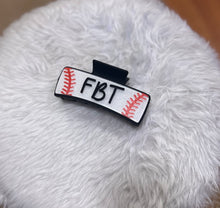 Load image into Gallery viewer, FBT Baseball Hair Claw Clips
