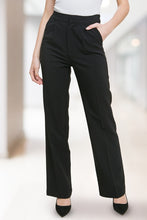 Load image into Gallery viewer, Classic dress pants with elastic back
