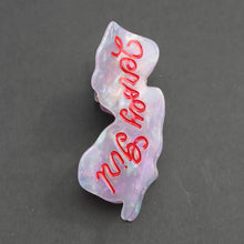 Load image into Gallery viewer, Jersey Girl State Hair Claw Clip
