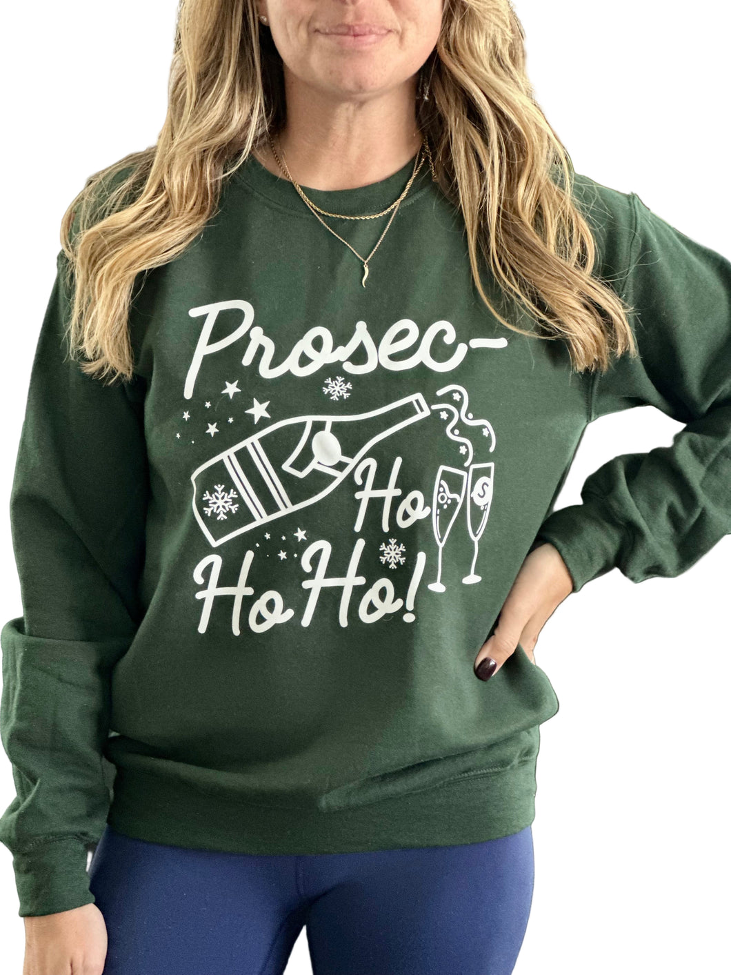 Prosecco Ho Ho sweatshirt