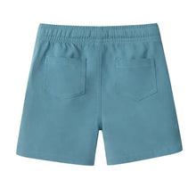Load image into Gallery viewer, Textured Linen Blend Shorts | Teal
