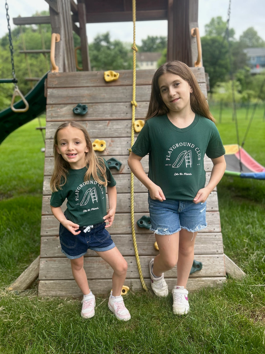 The Playground Club Tee | Forest Green