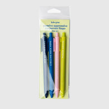 Load image into Gallery viewer, Passive Aggressive Corporate Lingo Jotter Pen Set
