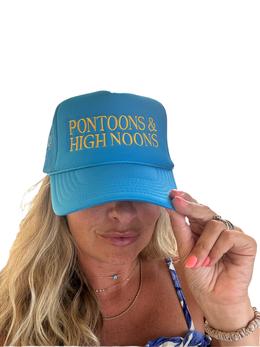 Pontoons & High Noons Trucker Hat