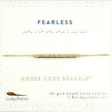 Load image into Gallery viewer, Morse Code Bracelet
