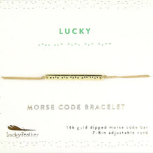 Load image into Gallery viewer, Morse Code Bracelet
