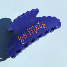Load image into Gallery viewer, Go Mets Hair Claw Clip
