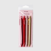 Load image into Gallery viewer, Wine Lovers Jotter Pen Set
