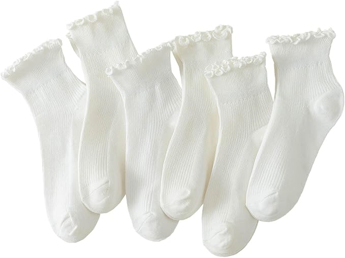 Ruffle Top Socks