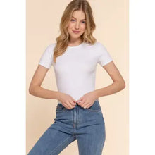 Load image into Gallery viewer, Cotton Jersey Baby Rib Tee
