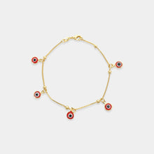 Load image into Gallery viewer, Eye Chain Bracelet Two Colors
