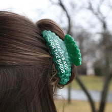 Load image into Gallery viewer, Sundays Are for the Birds Hair Clip
