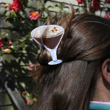 Load image into Gallery viewer, Espresso Martini Hair Claw Clips
