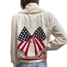 Load image into Gallery viewer, Americana Shawl Color Sweater
