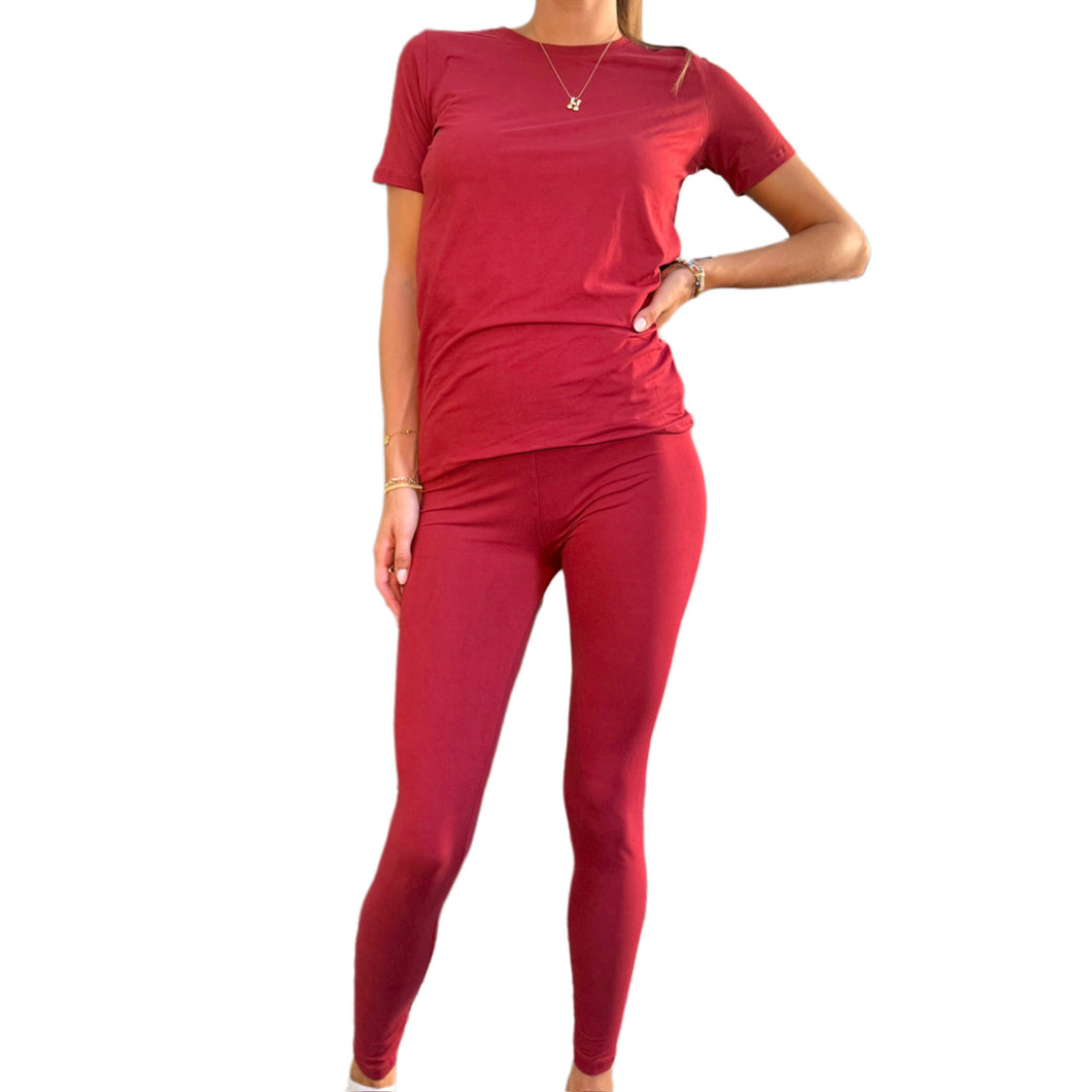 Loungewear Set | Maroon