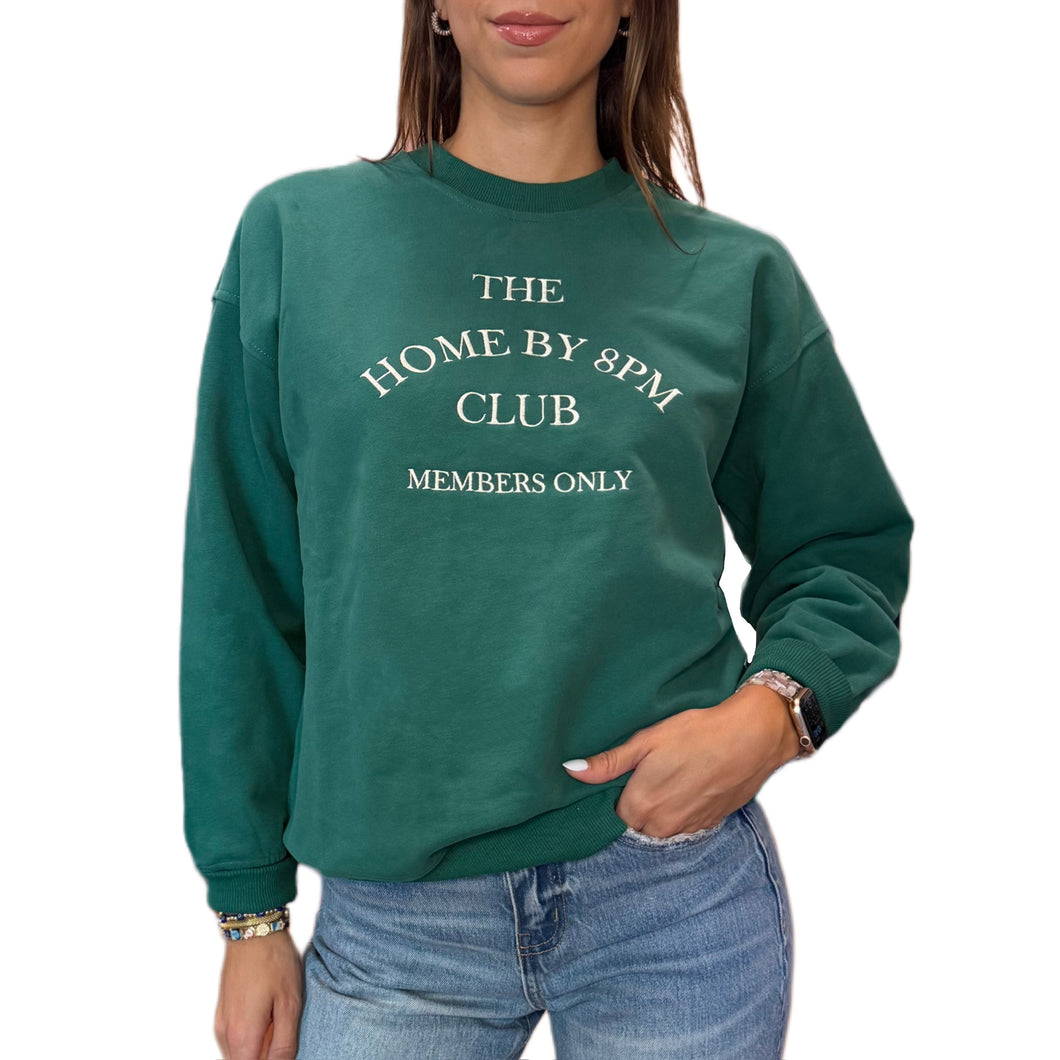 Home by 8 Club Sweatshirt