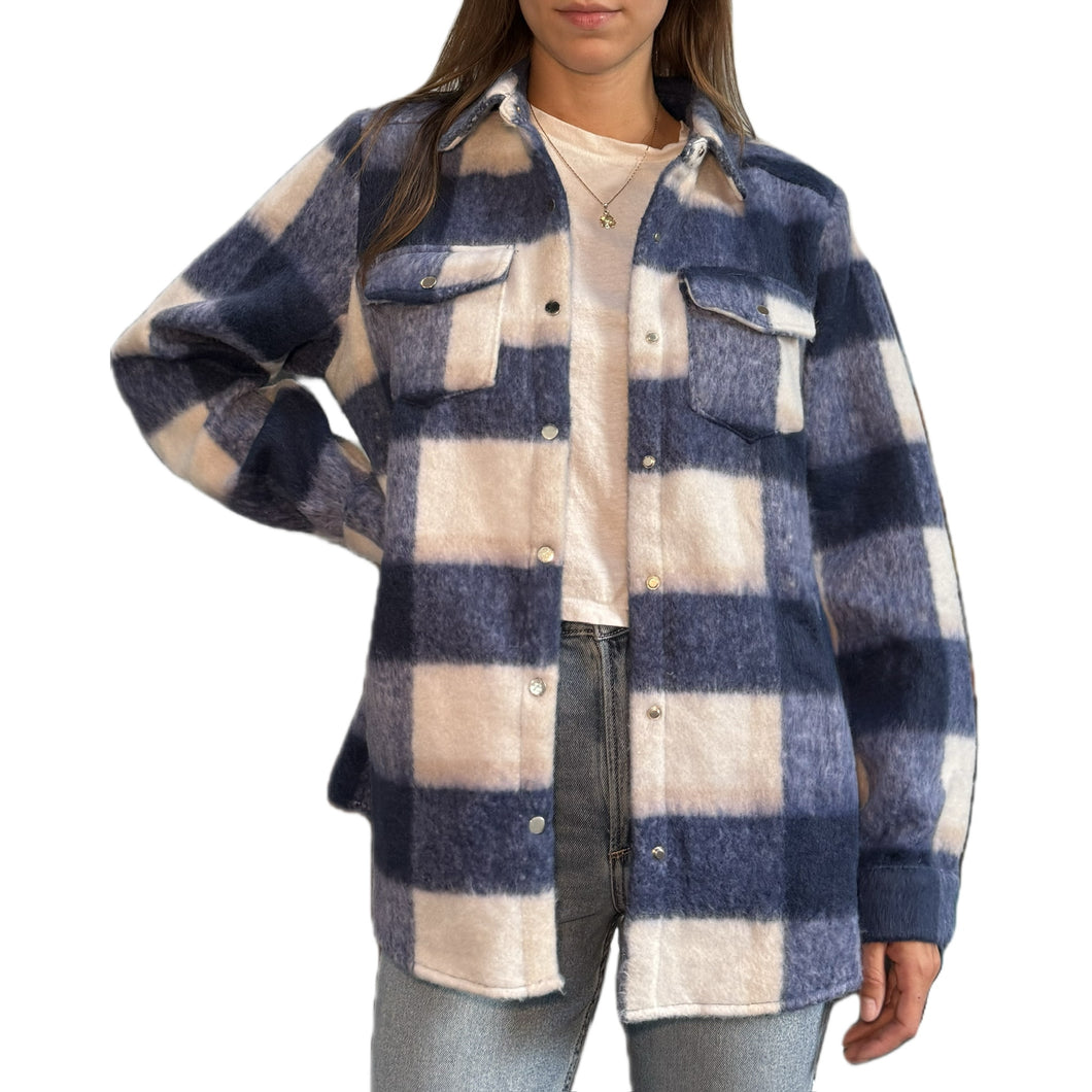 Flannel plaid Jacket