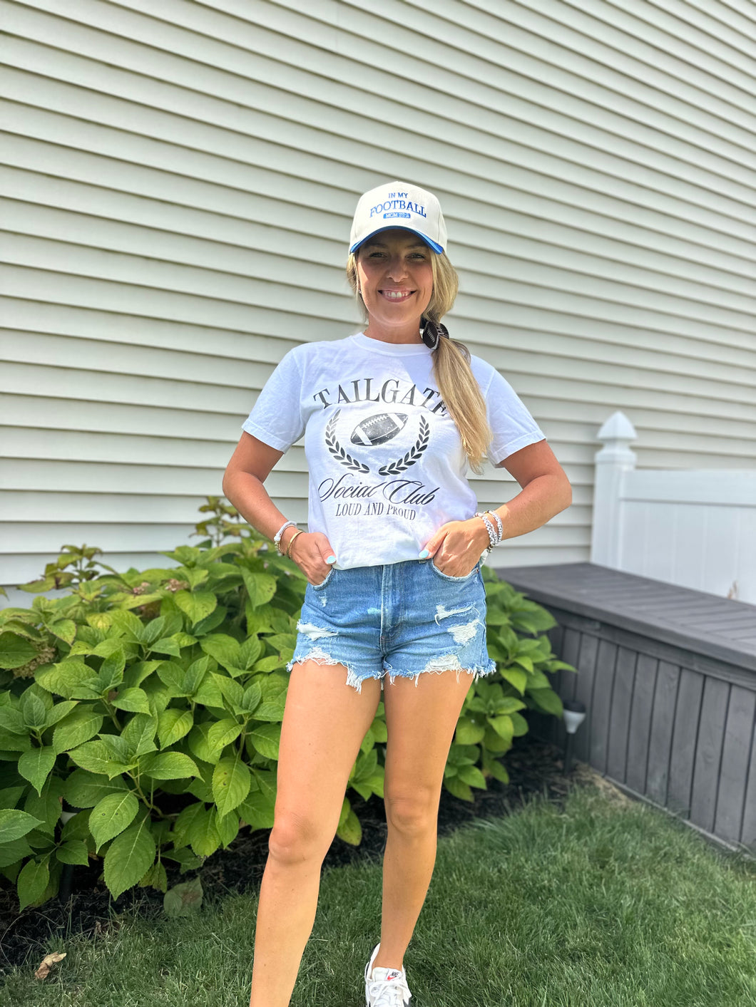 Tailgate Social Club Tshirt | White