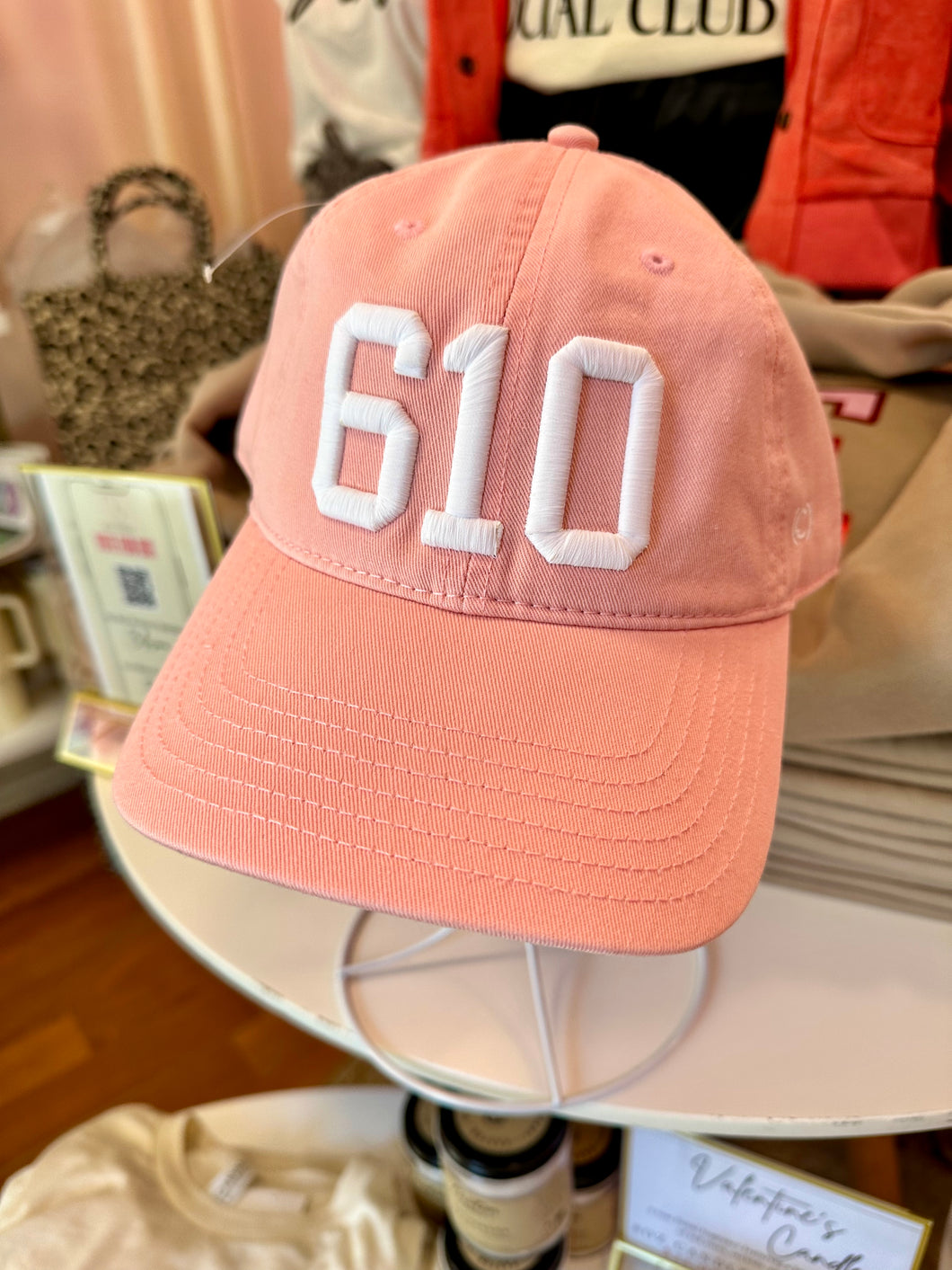The 610 Baseball Hat | Pink