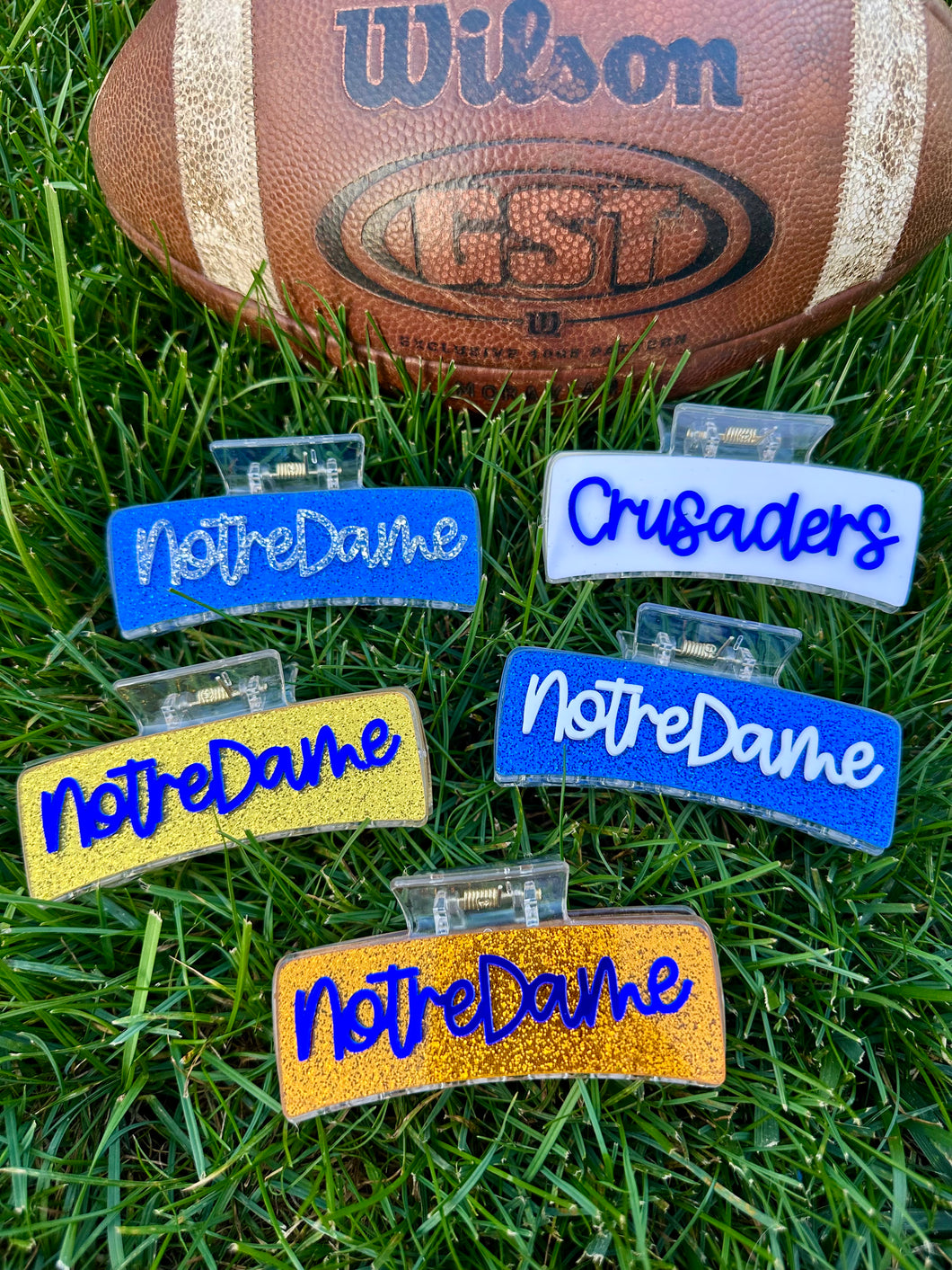 Notre Dame Claw Hair Clips
