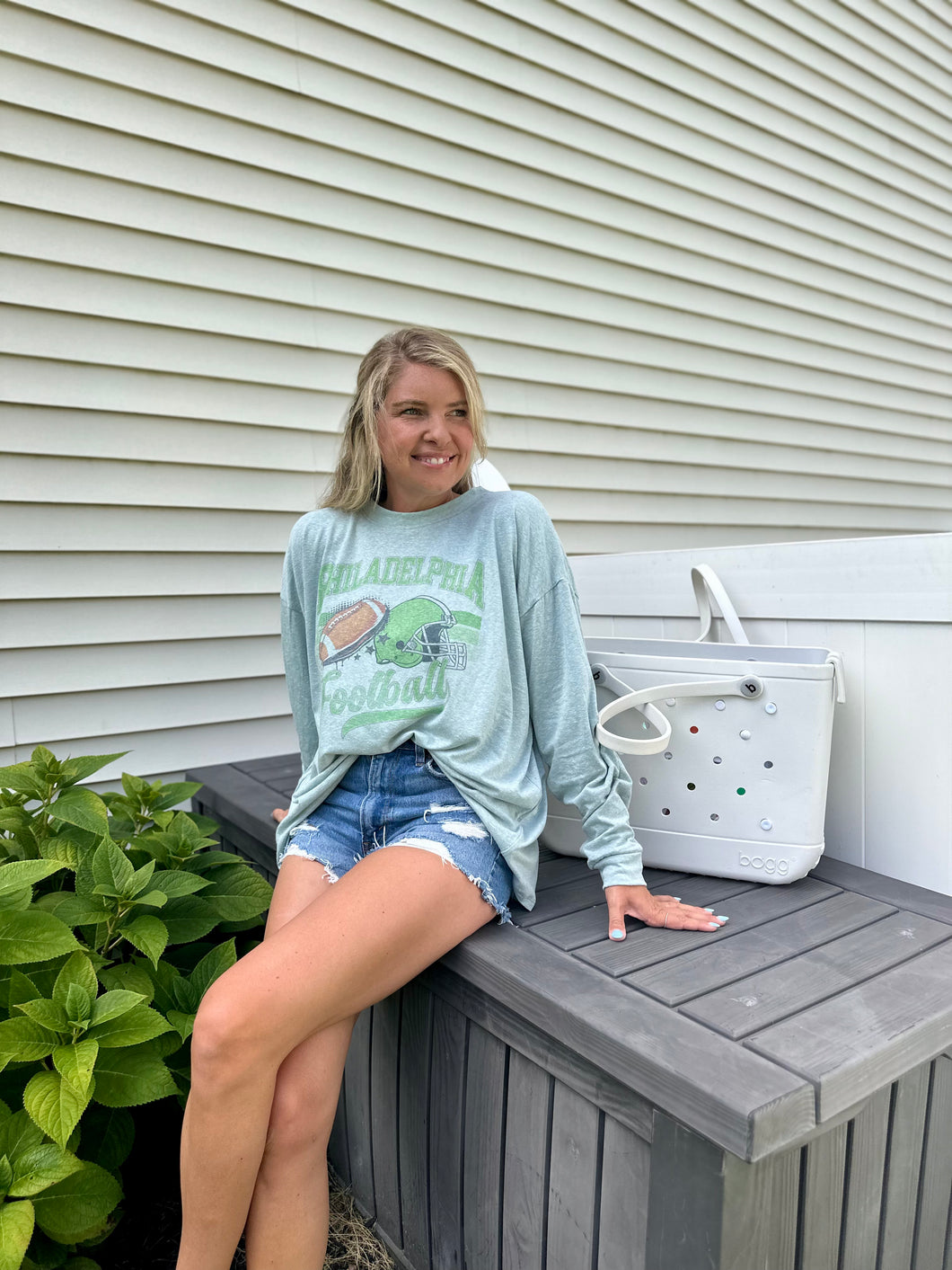 Philadelphia Football Oversized Shirt | Mint