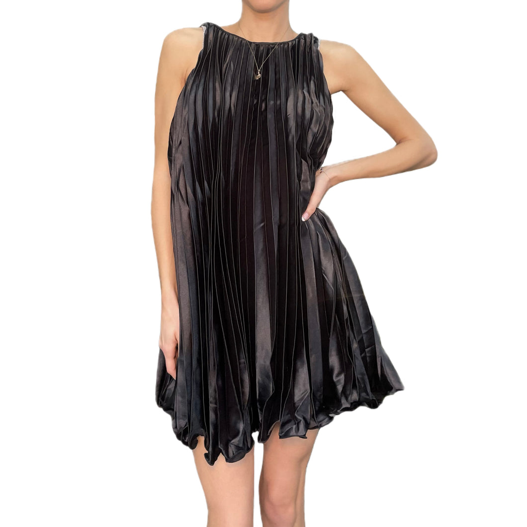 Madly In Love Accordion Pleated Dress