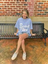Load image into Gallery viewer, Baseball Mom Washed Oversized Tee
