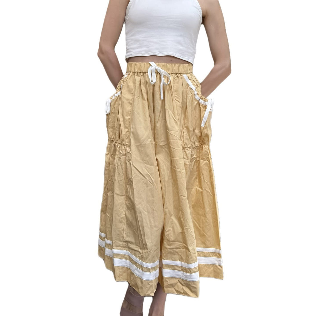 Tori Skirt | Dusty Yellow