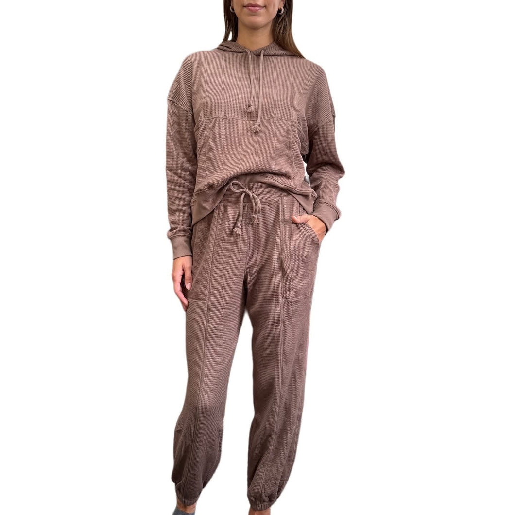 Waffle Everday Jogger with Side Pockets