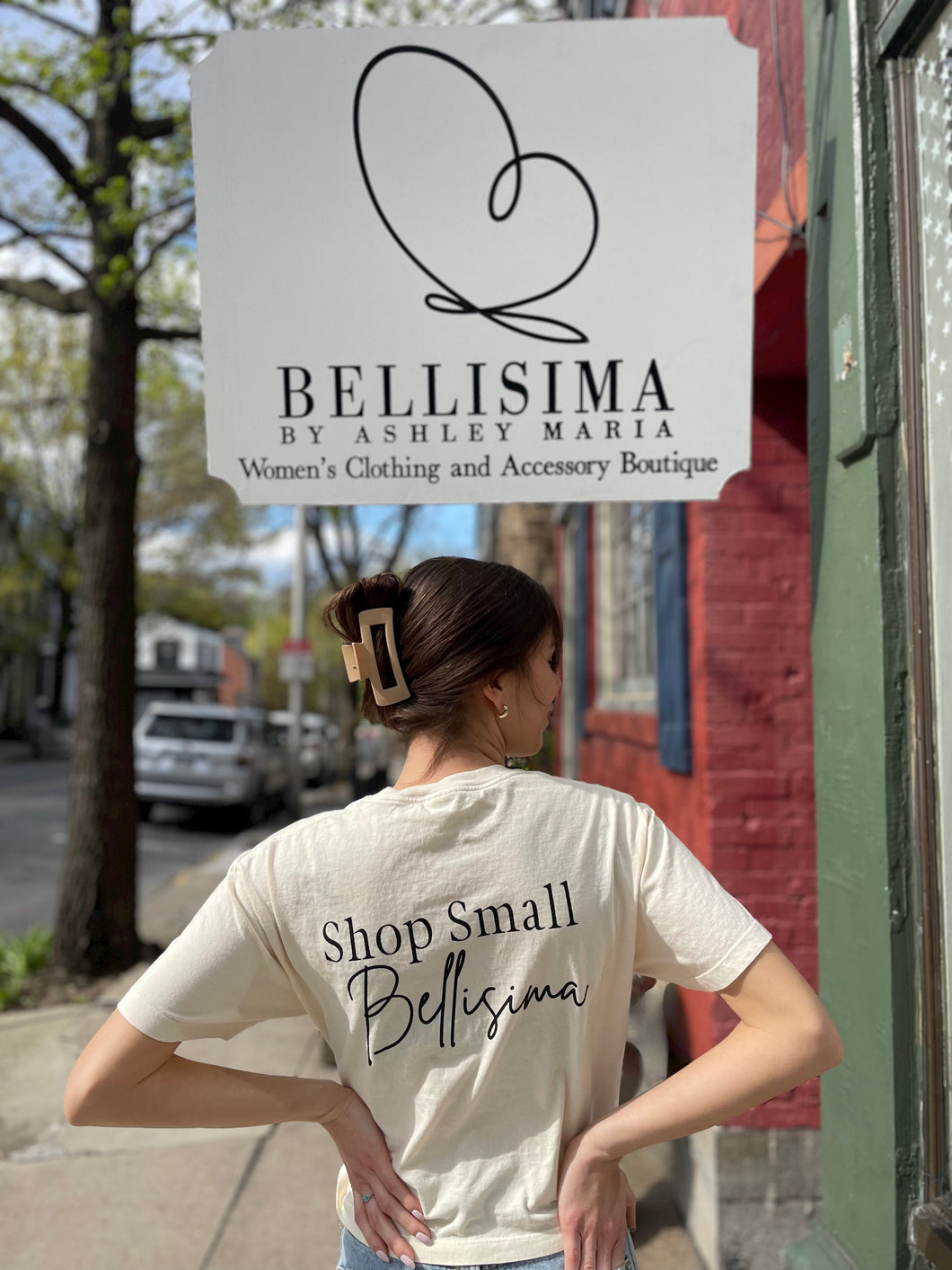 Cropped Shop Small Bellisima Shirt | Natural