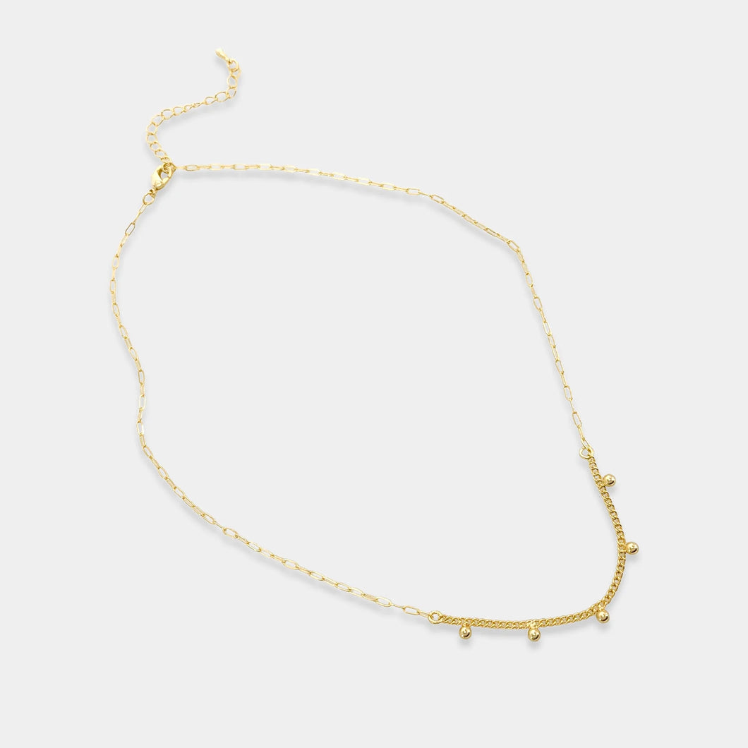 Dainty Chain Necklace Two Colors