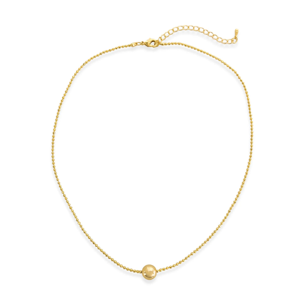 Sphere Necklace Two Colors