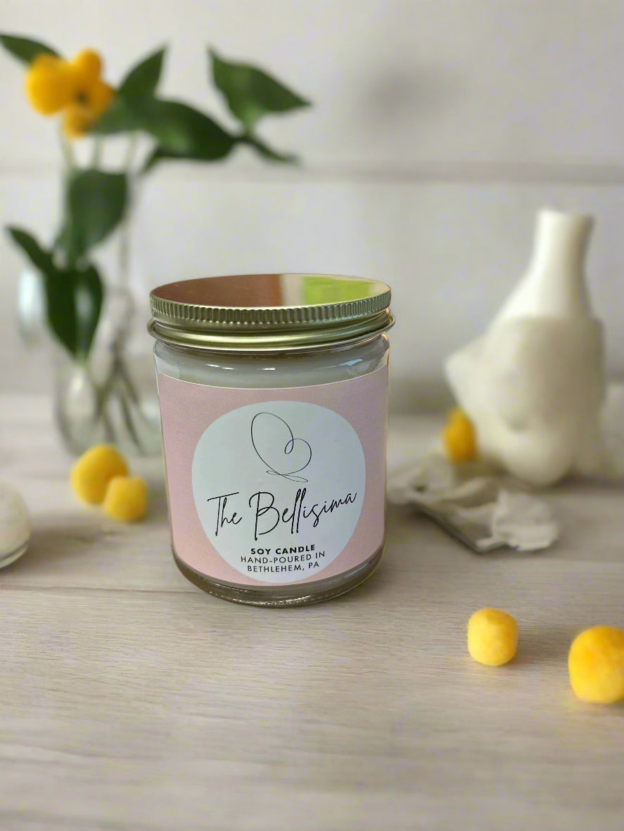 The Bellisima Mimosa Signature Scent Candle