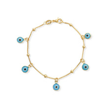 Load image into Gallery viewer, Eye Chain Bracelet Two Colors
