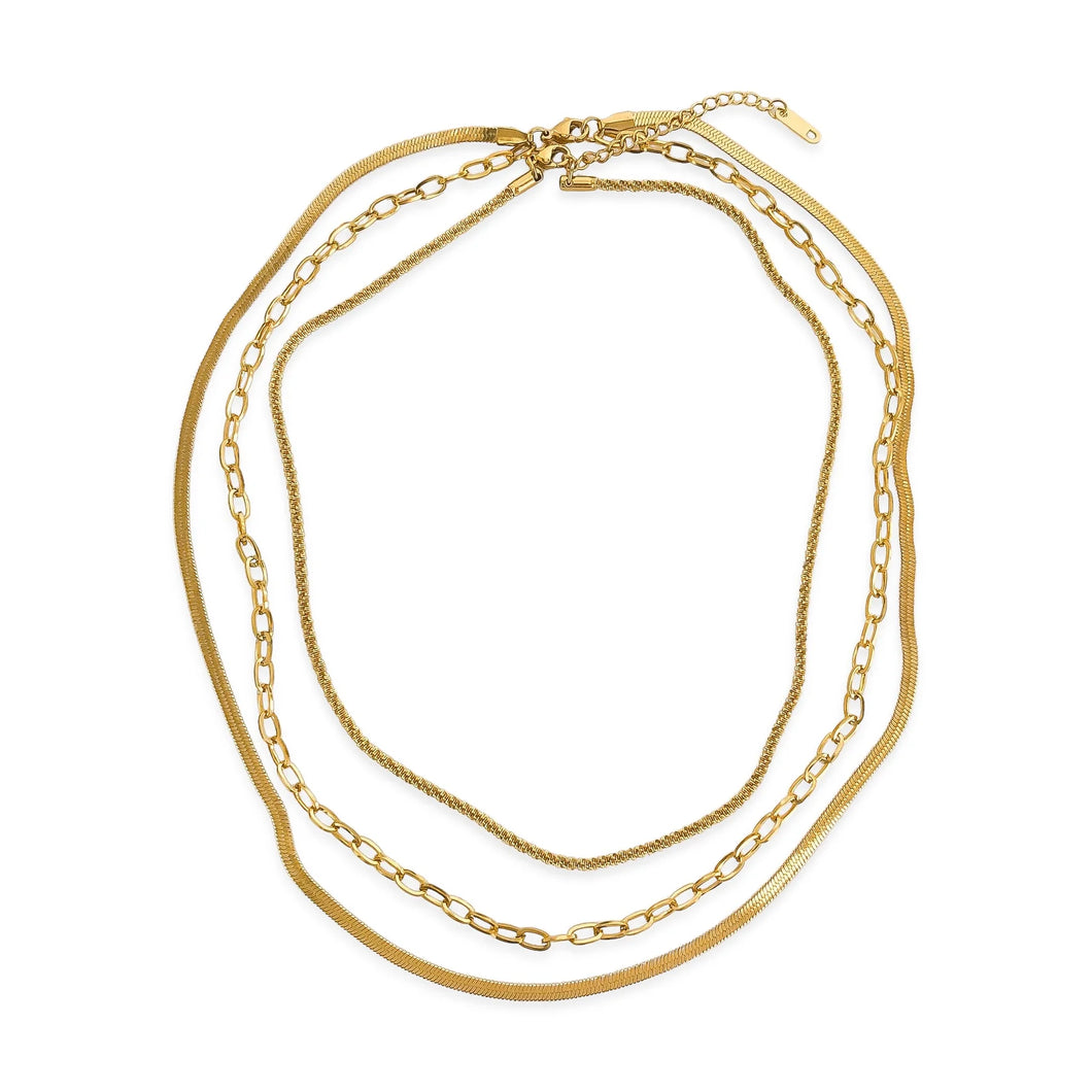 Layered Neckalce | Gold