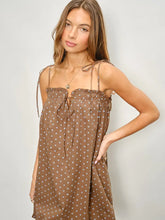 Load image into Gallery viewer, Polly Polka Dot Mini Dress
