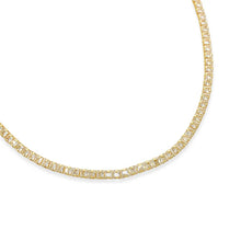 Load image into Gallery viewer, Princess Cut Cubic Zurconia Necklace
