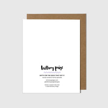 Load image into Gallery viewer, A Tini Bit Older Card
