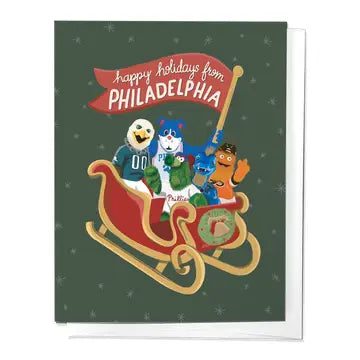 Happy Holiday's From Philly Card