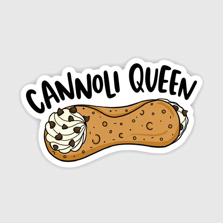 Cannoli Queen Sticker