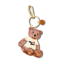 Load image into Gallery viewer, New York Teddy Keychain Bag charm
