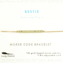 Load image into Gallery viewer, Morse Code Bracelet
