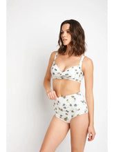 Load image into Gallery viewer, Daisy Vintage High Waisted Two Piece Suit | Cream
